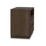 Santa Clara Solid Wood 2dwr Nightstand Nightstands Brown 22