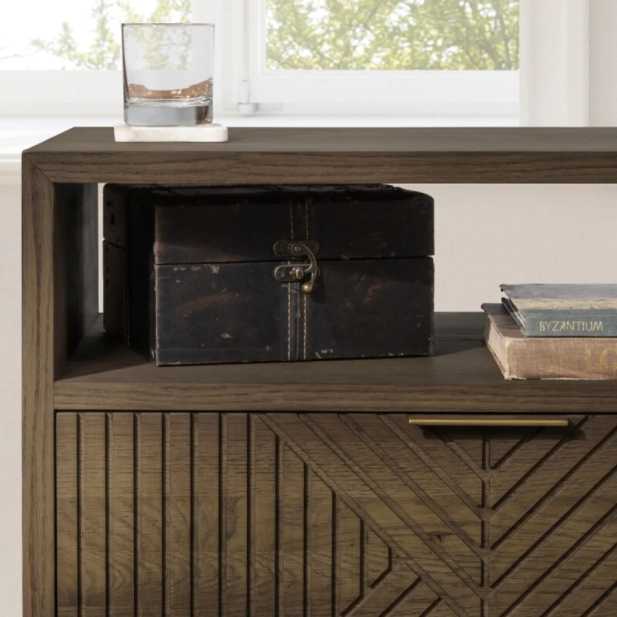 Santa Clara Solid Wood 2dwr Nightstand Nightstands Brown 17