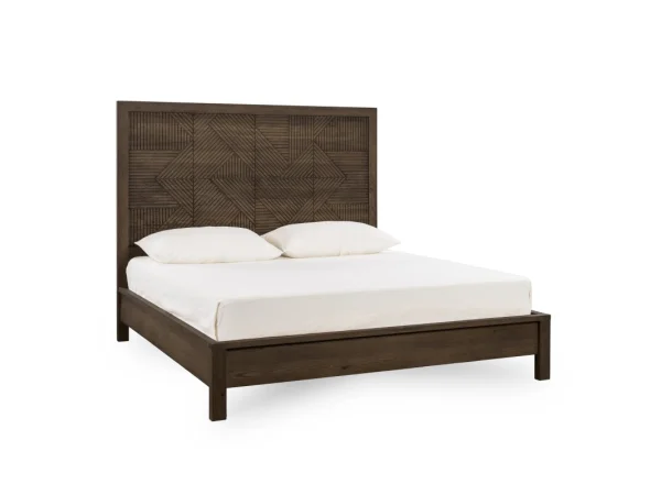 Santa Clara Solid Wood Bed – Toasted Brown Beds Beds