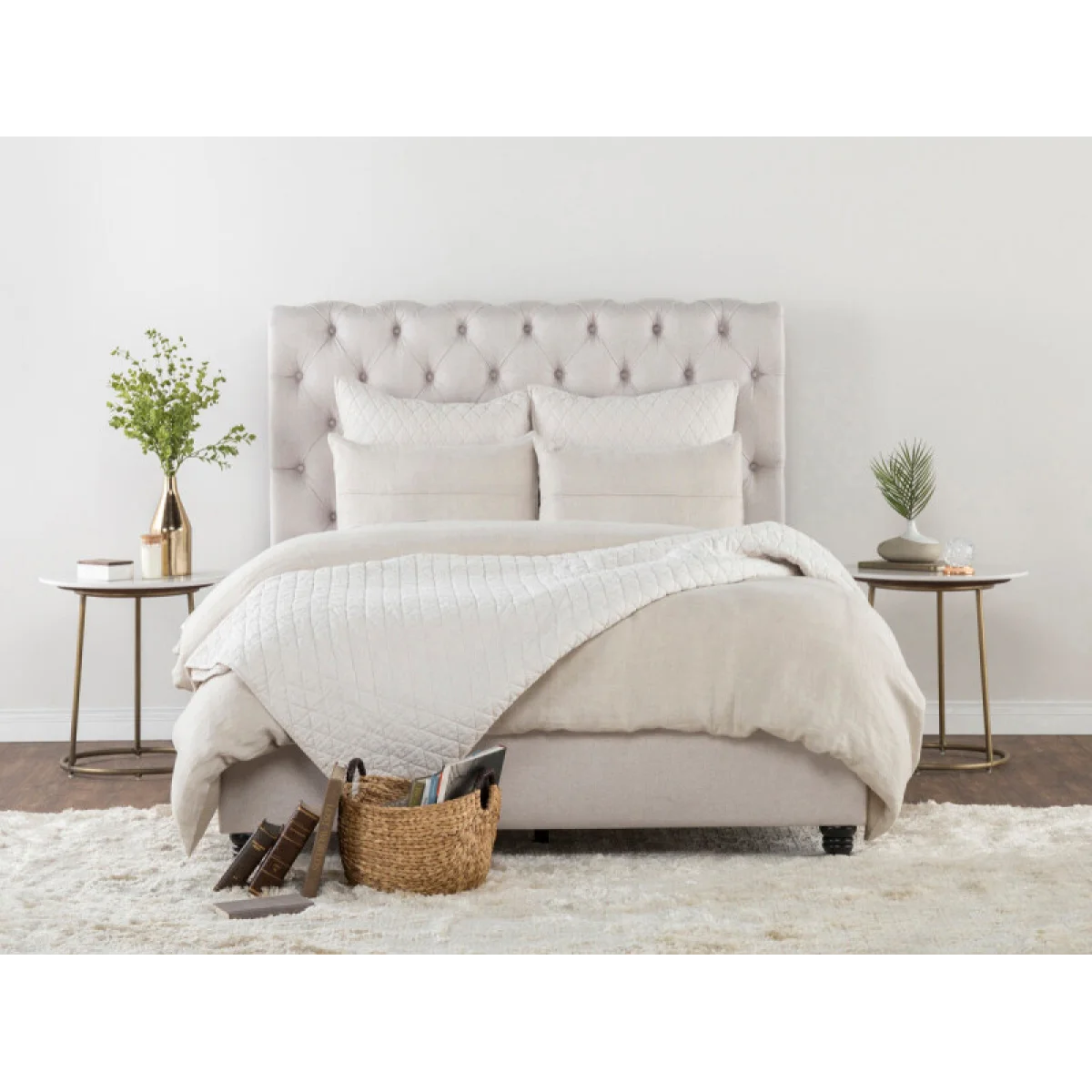 Doheney Upholstered Bed Beds Beds 7