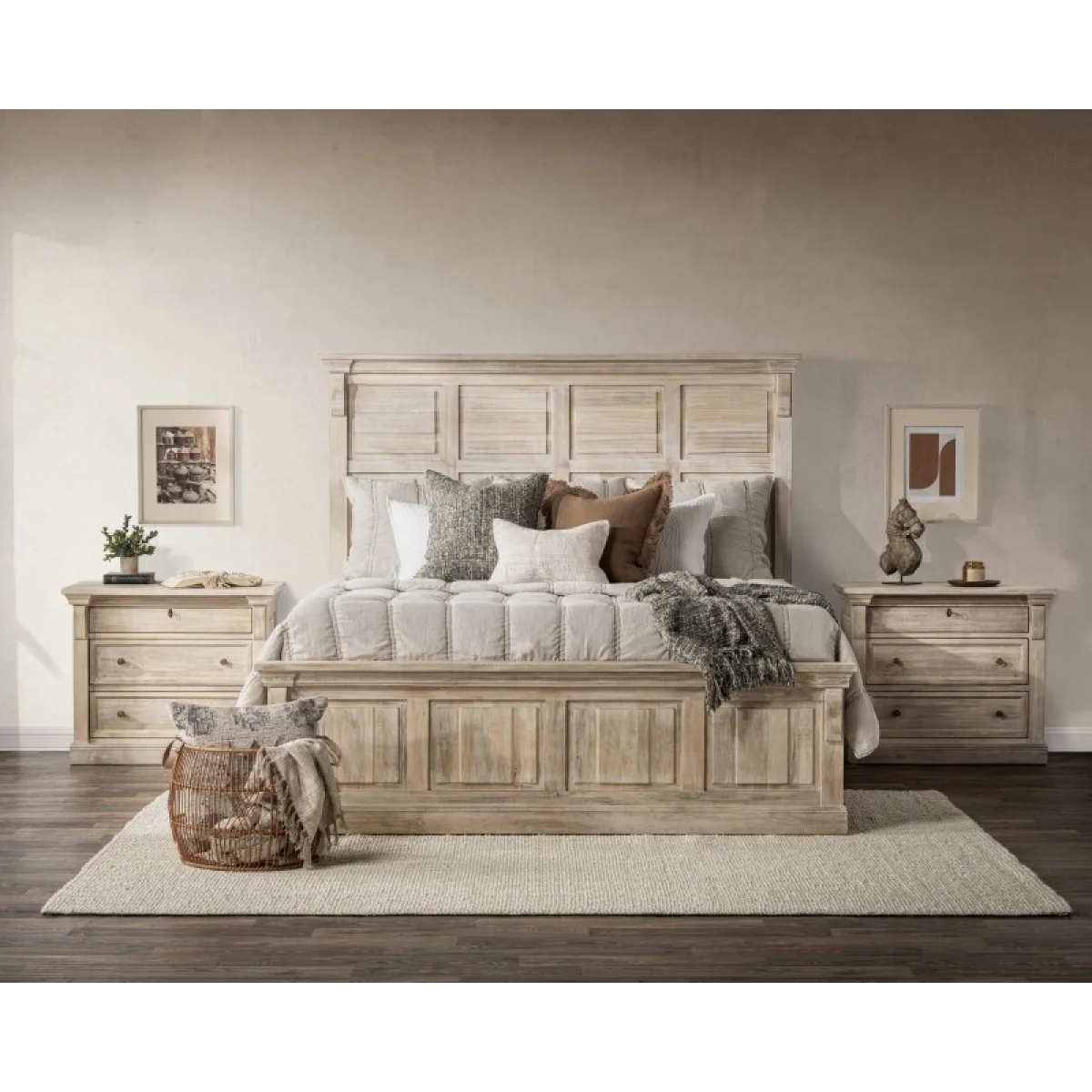 Adelaide Solid Wood Bed Beds Beds 10