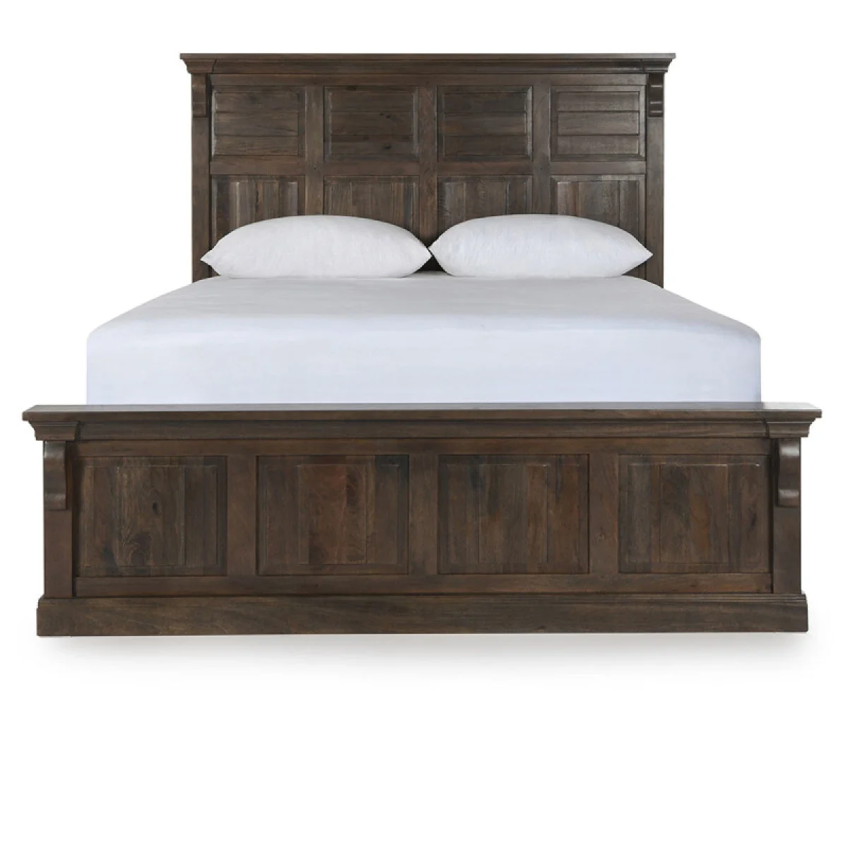 Adelaide Solid Wood Bed – Cocoa Brown Beds Beds 6