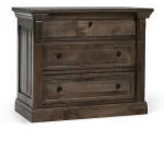Adelaide Solid Wood 3dwr Nightstand – Cocoa Brown Nightstands Brown 14
