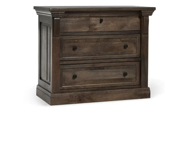 Adelaide Solid Wood 3dwr Nightstand – Cocoa Brown Nightstands Brown