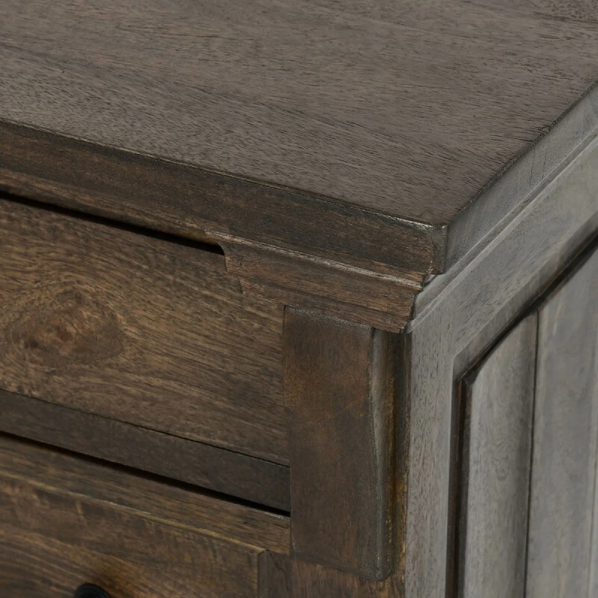 Adelaide Solid Wood 3dwr Nightstand – Cocoa Brown Nightstands Brown 10