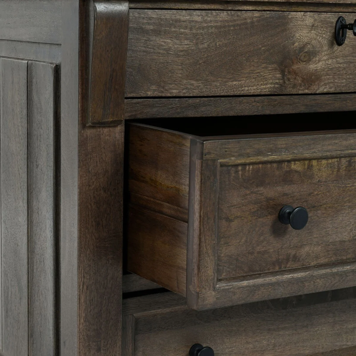 Adelaide Solid Wood 3dwr Nightstand – Cocoa Brown Nightstands Brown 12