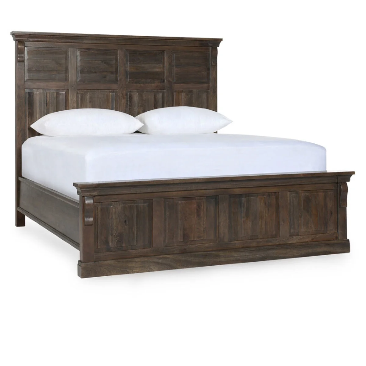 Adelaide Solid Wood Bed – Cocoa Brown Beds Beds 4