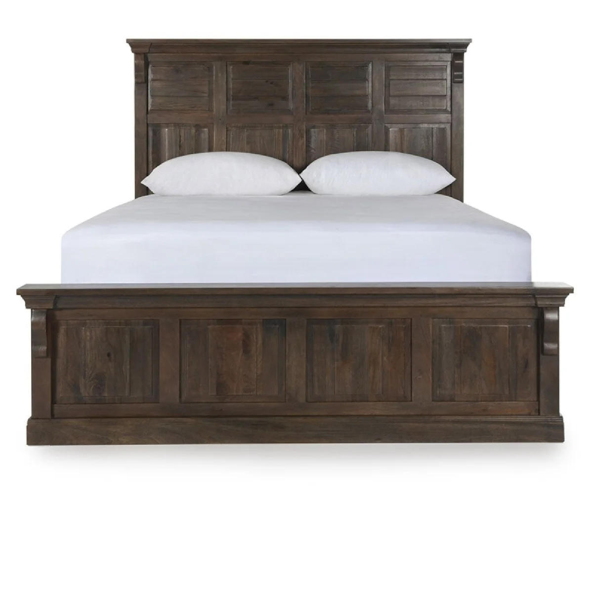 Adelaide Solid Wood Bed – Cocoa Brown Beds Beds 6