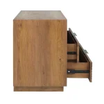 Santa Clara Solid Wood 2dwr Nightstand – Caramel Brown Nightstands Brown 28