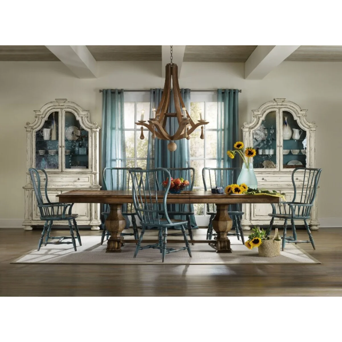 Sanctuary Spindle Side Chair Chairs & Benches Blues 7