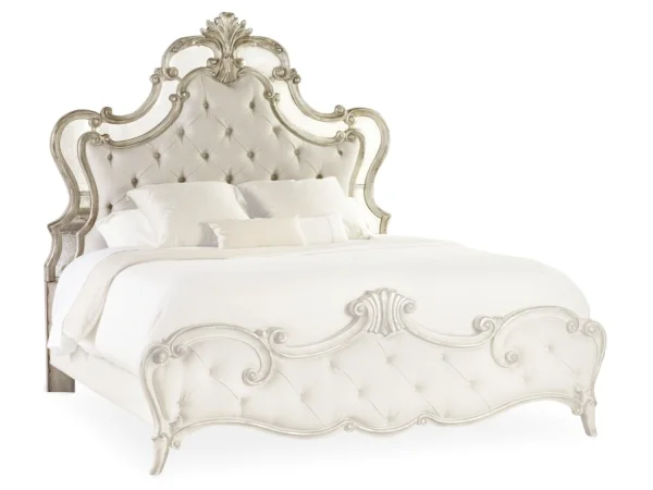 Bedroom Sanctuary 5/0 Upholstered Headboard Bed Parts Bed Parts