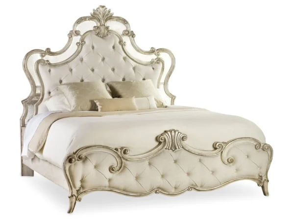 Bedroom Sanctuary 5/0 Upholstered Footboard Bed Parts Bed Parts 15