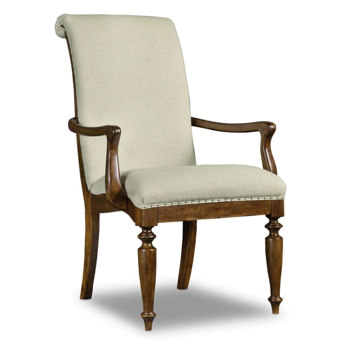 Archivist Upholstered Arm Chair Chairs & Benches Beige 4