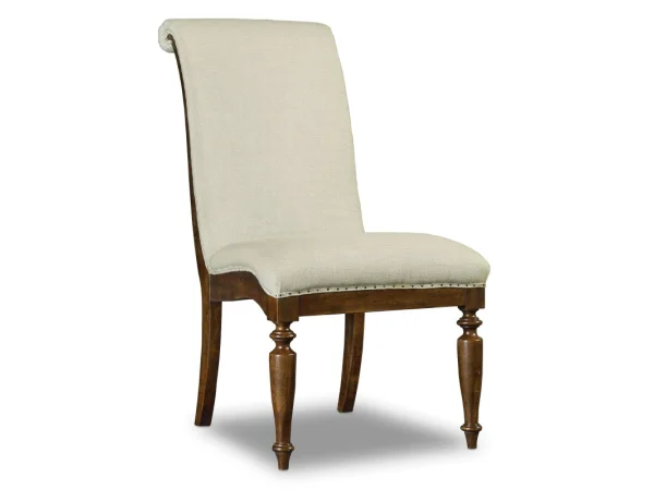 Archivist Upholstered Side Chair Chairs & Benches Beige