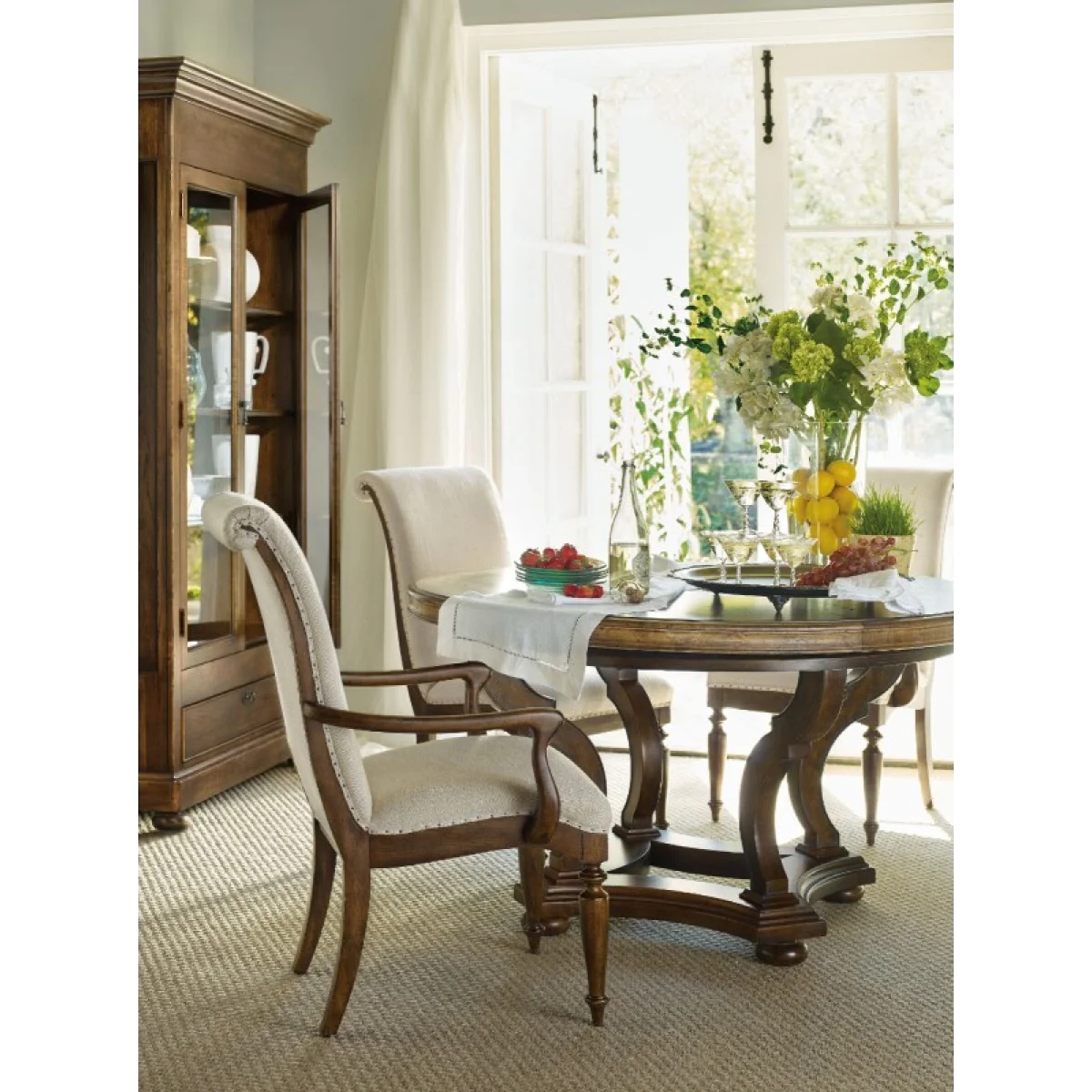 Archivist Upholstered Side Chair Chairs & Benches Beige 13