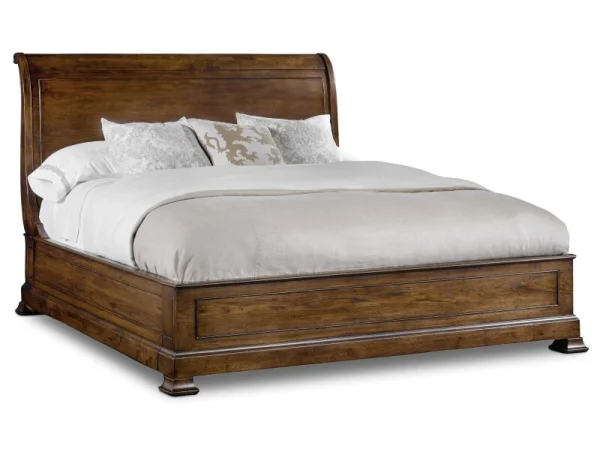Bedroom Archivist 5/0 Sleigh Headboard Bed Parts Bed Parts 12