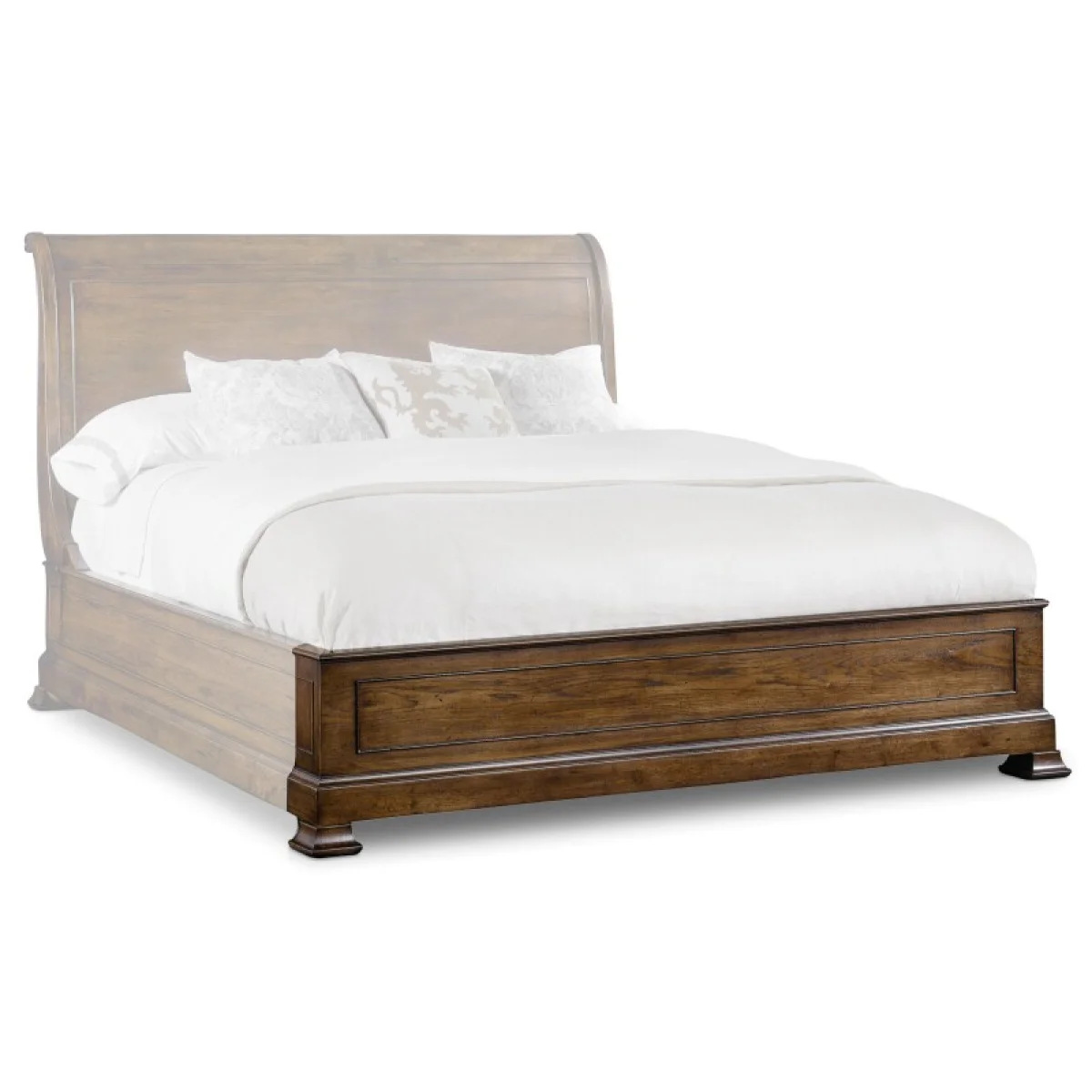 Archivist King Sleigh Bed withLow Footboard Beds Beds 9