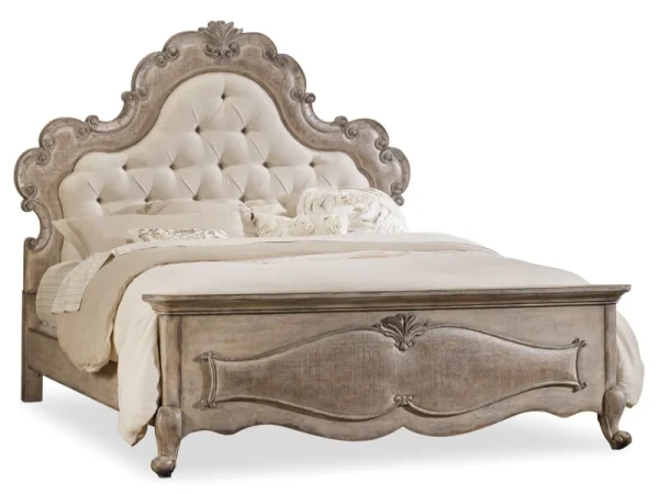 Chatelet King Upholstered Panel Bed Beds Beds