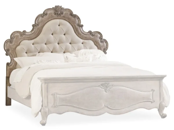 Bedroom Chatelet King Upholstered Panel Headboard Bed Parts Bed Parts