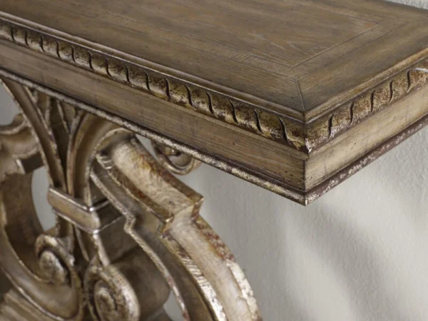 Melange Console Table Console Tables Brown 14