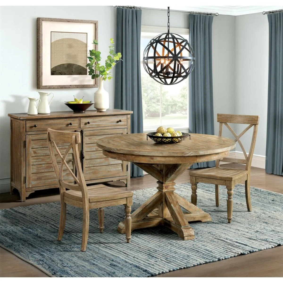 Sideboard Dining Storage Cream 11