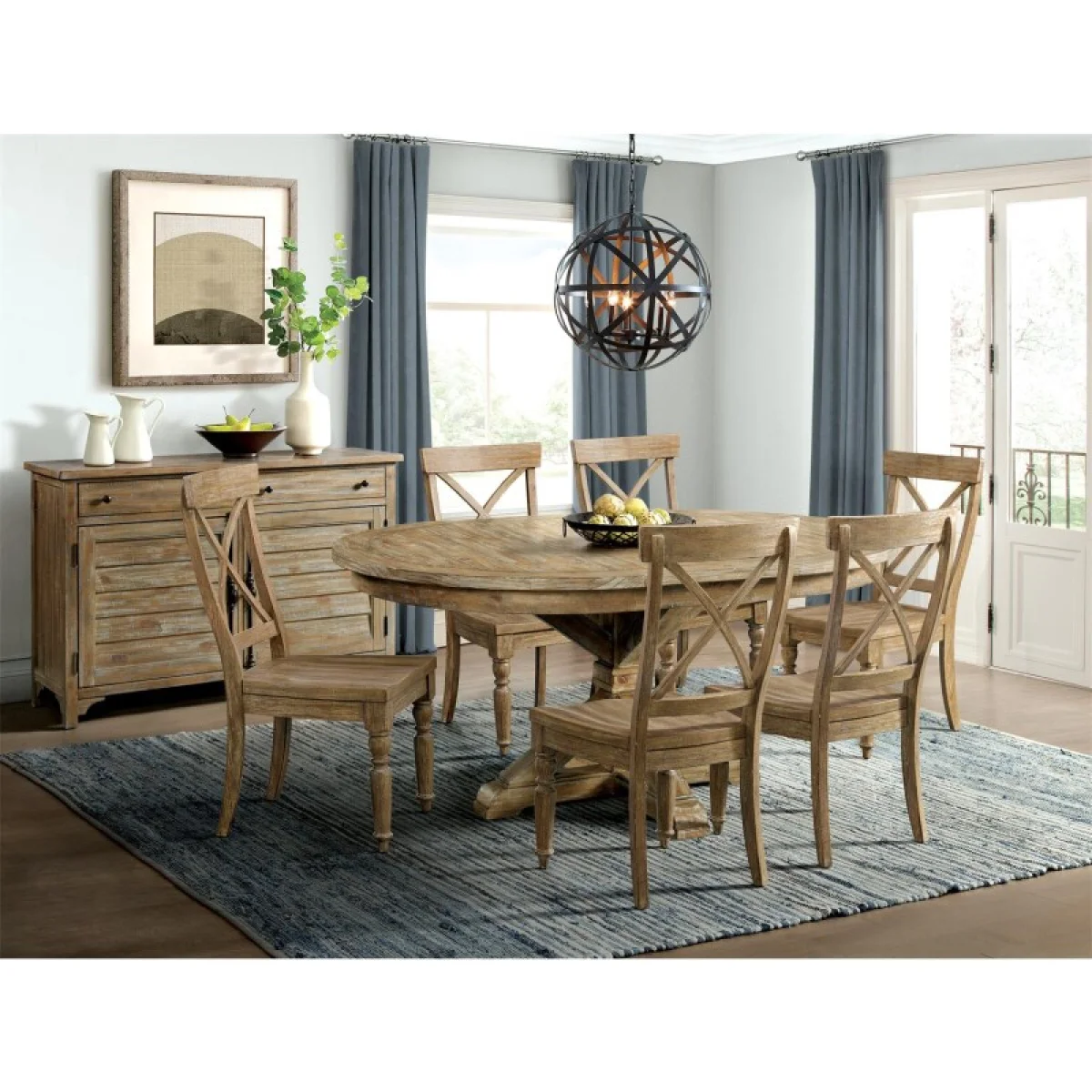 Sideboard Dining Storage Cream 19