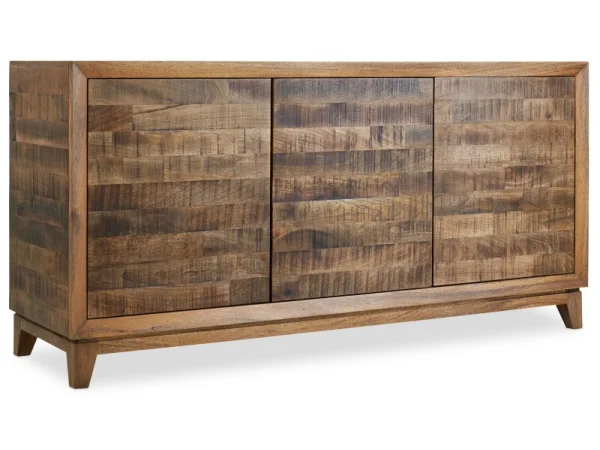 Commerce and Market Entertainment Console 64in Entertainment Stands Brown