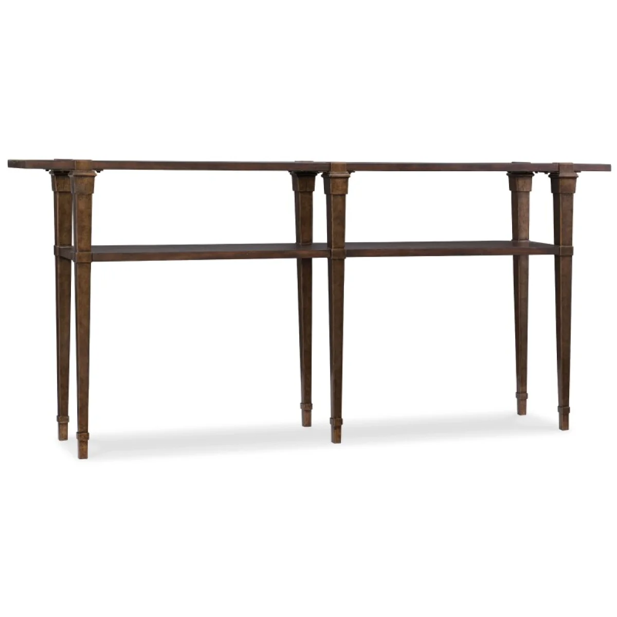 Commerce and Market Skinny Console Table Console Tables Brown 4