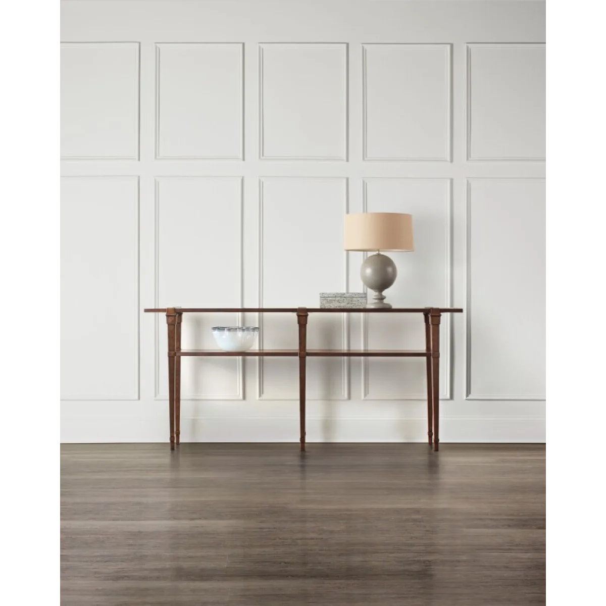 Commerce and Market Skinny Console Table Console Tables Brown 7