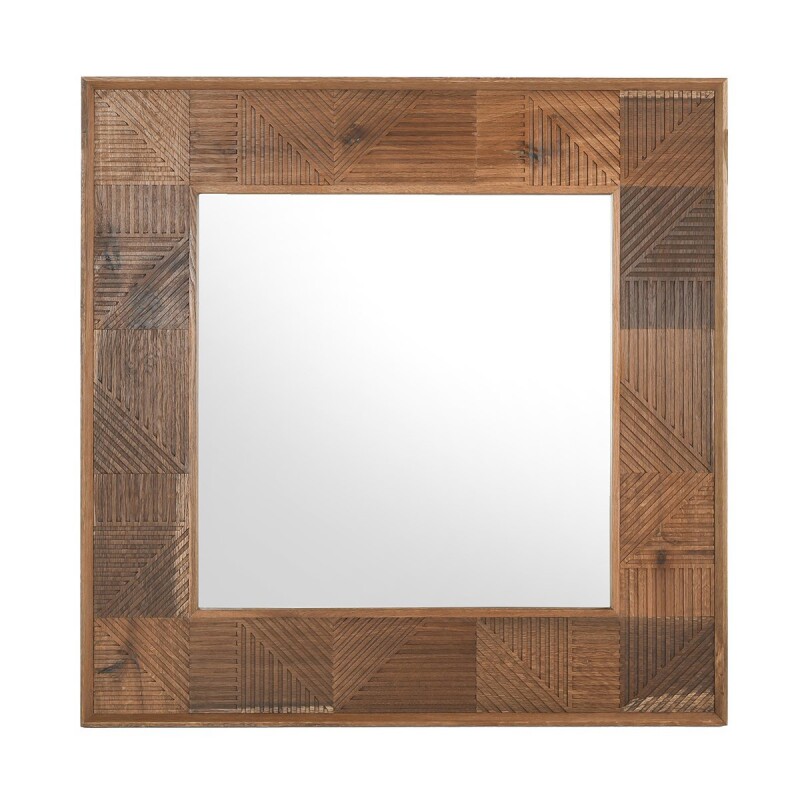 Santa Barbara Solid Wood Square Mirror
