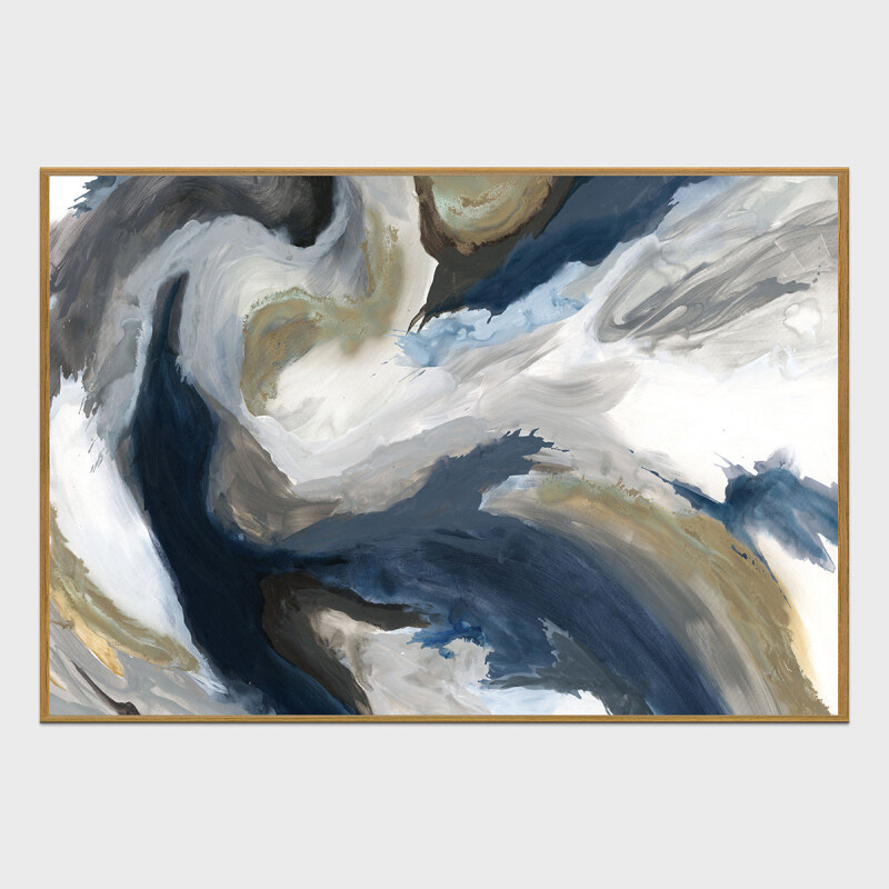 Ultra Marine I Canvas Art