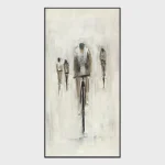 Cyclist Painting By Buddy Whitlock