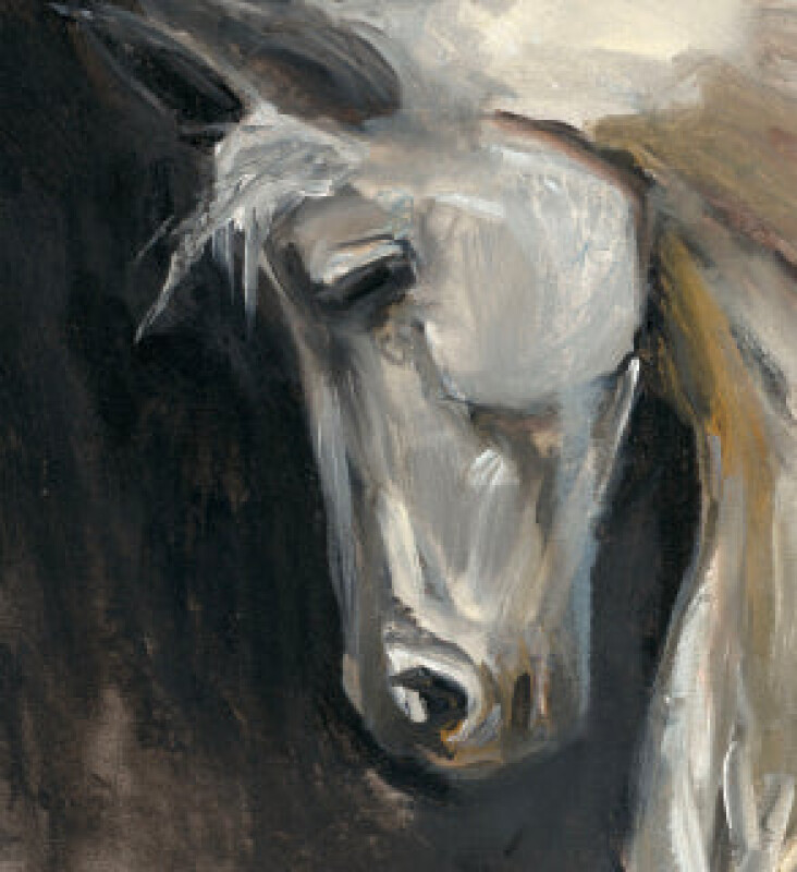 Dash Painting Art 30x40 By Buddy Whitlock