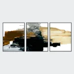 Maverick Painting Triptych By Buddy Whitlock