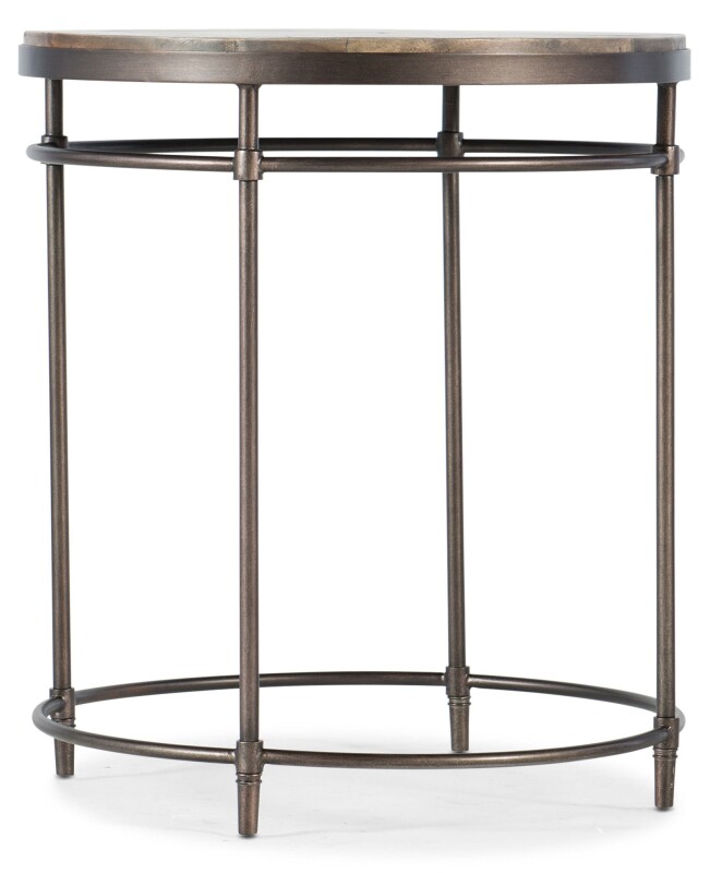 Commerce and Market St. Armand Round End Table End tables Brown 9 Commerce and Market St. Armand Round End Table End tables Brown 9