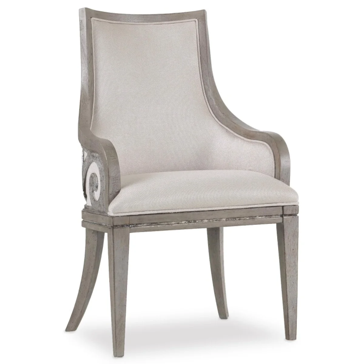 Sanctuary Upholstered Arm Chair Chairs & Benches Beige 4