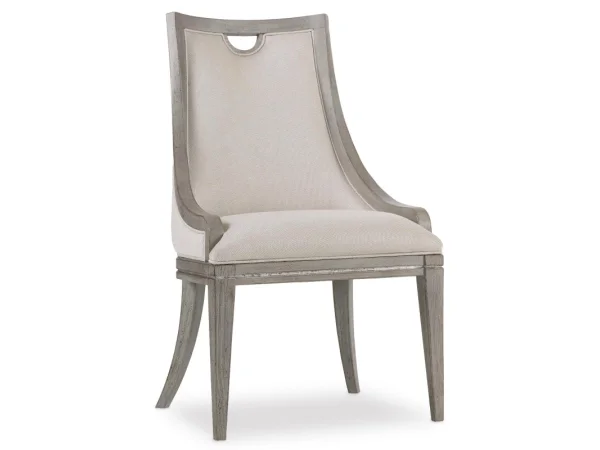 Sanctuary Upholstered Arm Chair Chairs & Benches Beige 17