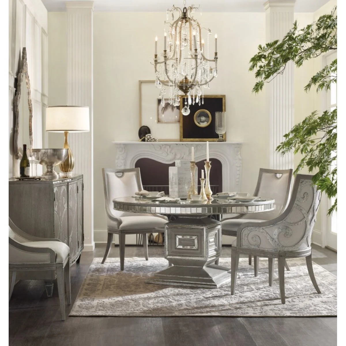 Sanctuary Buffet Dining Storage Brown 9