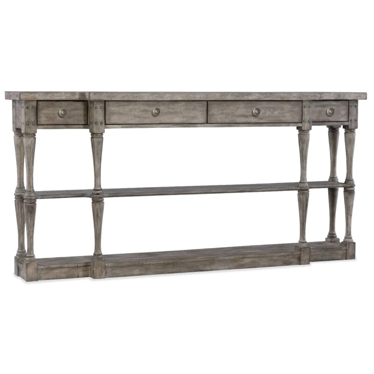 Sanctuary Four-Drawer Console Console Tables Console Sofas 4