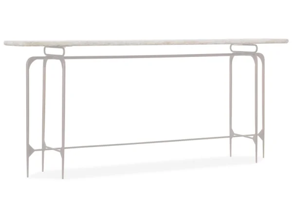 5633-85, Commerce and Market Living Room Skinny Metal Console Top Console Tables Console Sofas