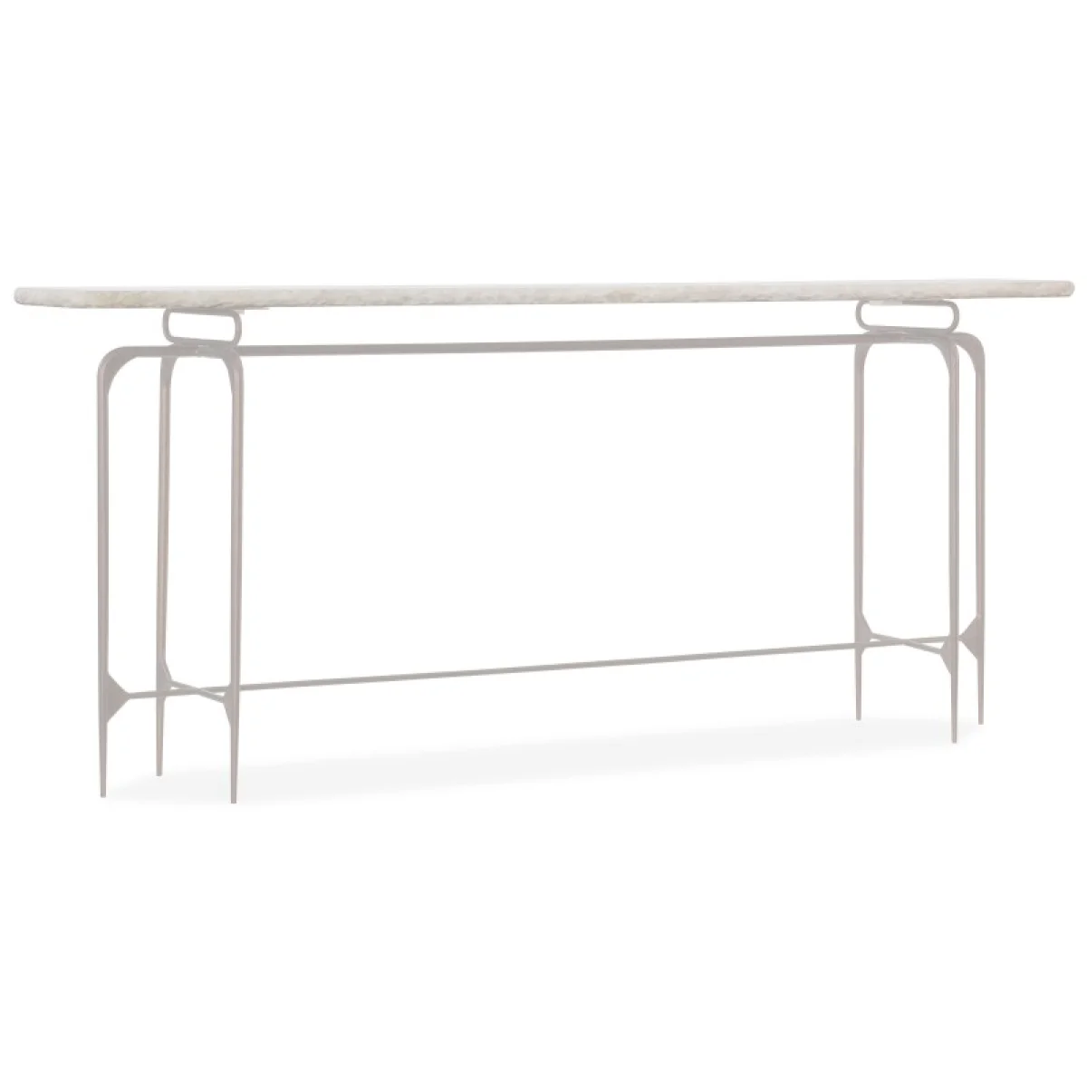 Commerce and Market Skinny Metal Console Console Tables Brown 8