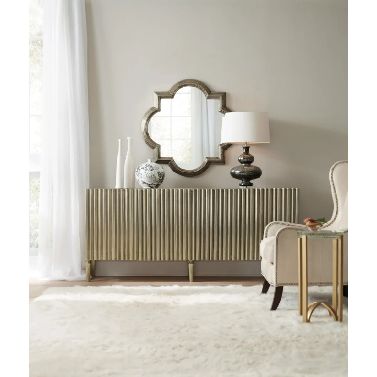 Melange German Silver Console Accent Furniture Accent Furniture 7