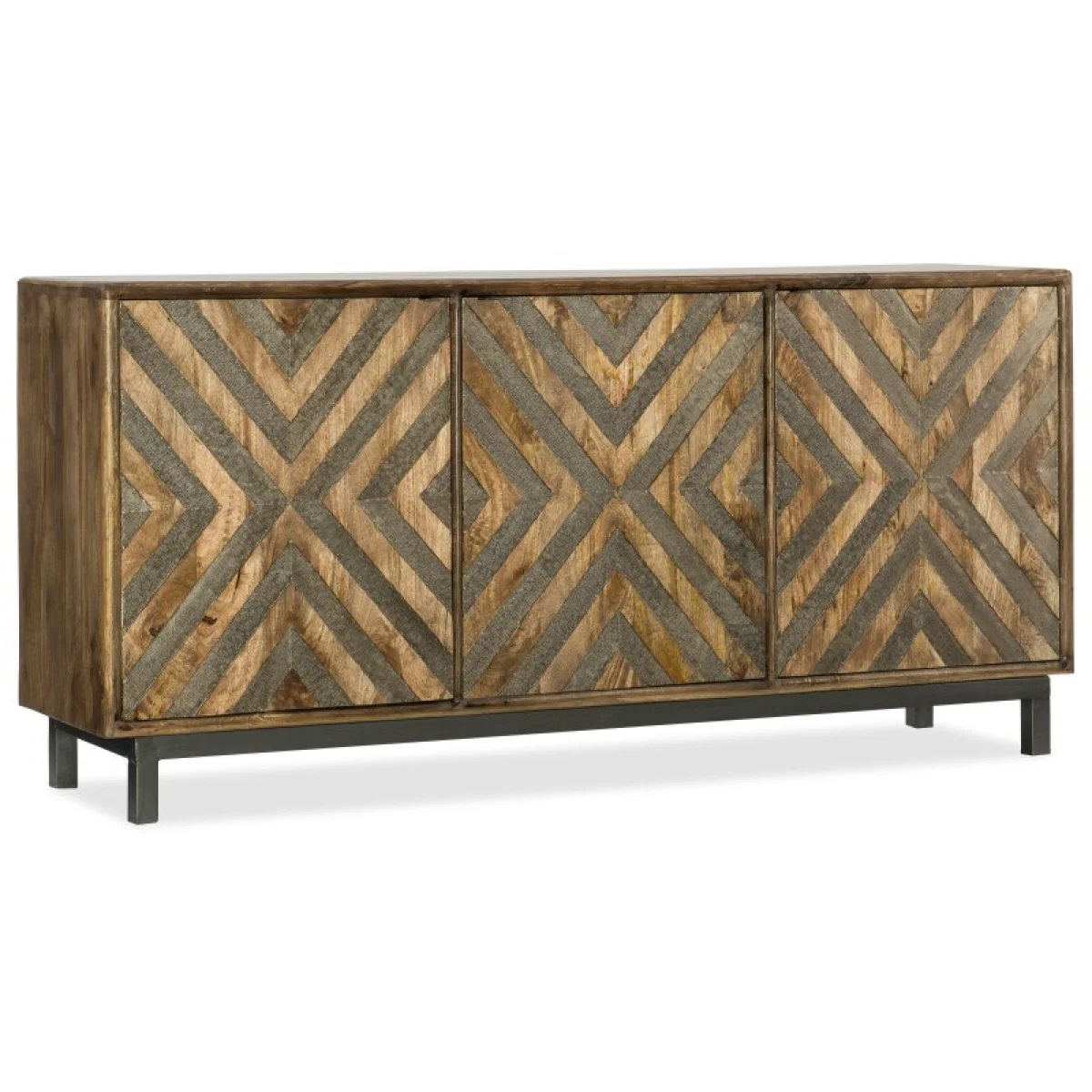 Commerce and Market Serramonte 69in Entertainment/Accent Console Entertainment Stands Brown 4