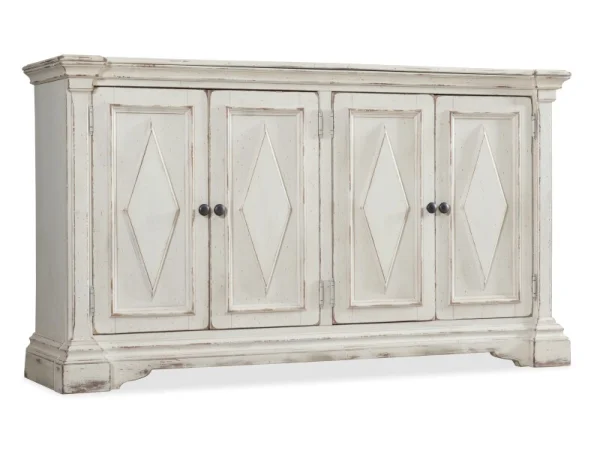 Commerce and Market Four-Door Cabinet Accent Furniture Accent Furniture
