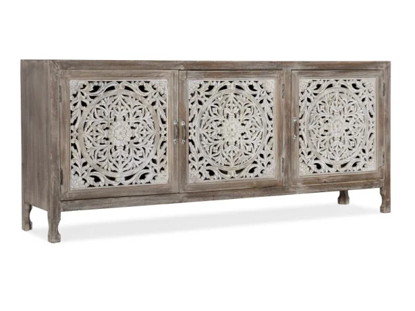 Commerce and Market Entertainment Console Entertainment Stands Brown