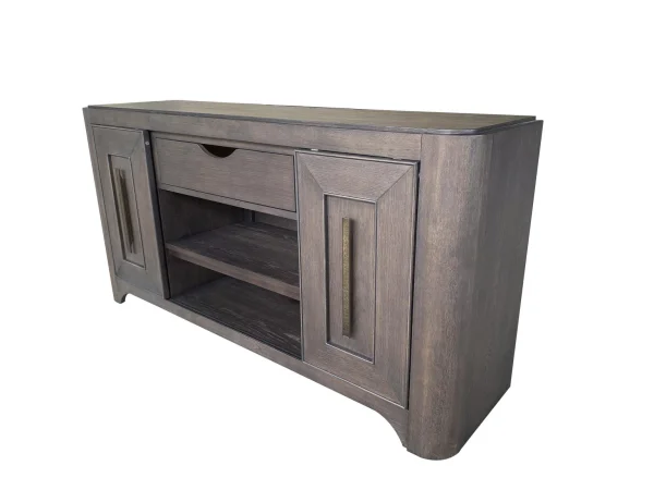 60 Inch Media Console Entertainment Stands Brown 4