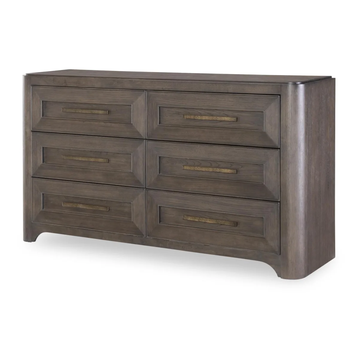 6 Drawer Dresser Dressers Brown 4