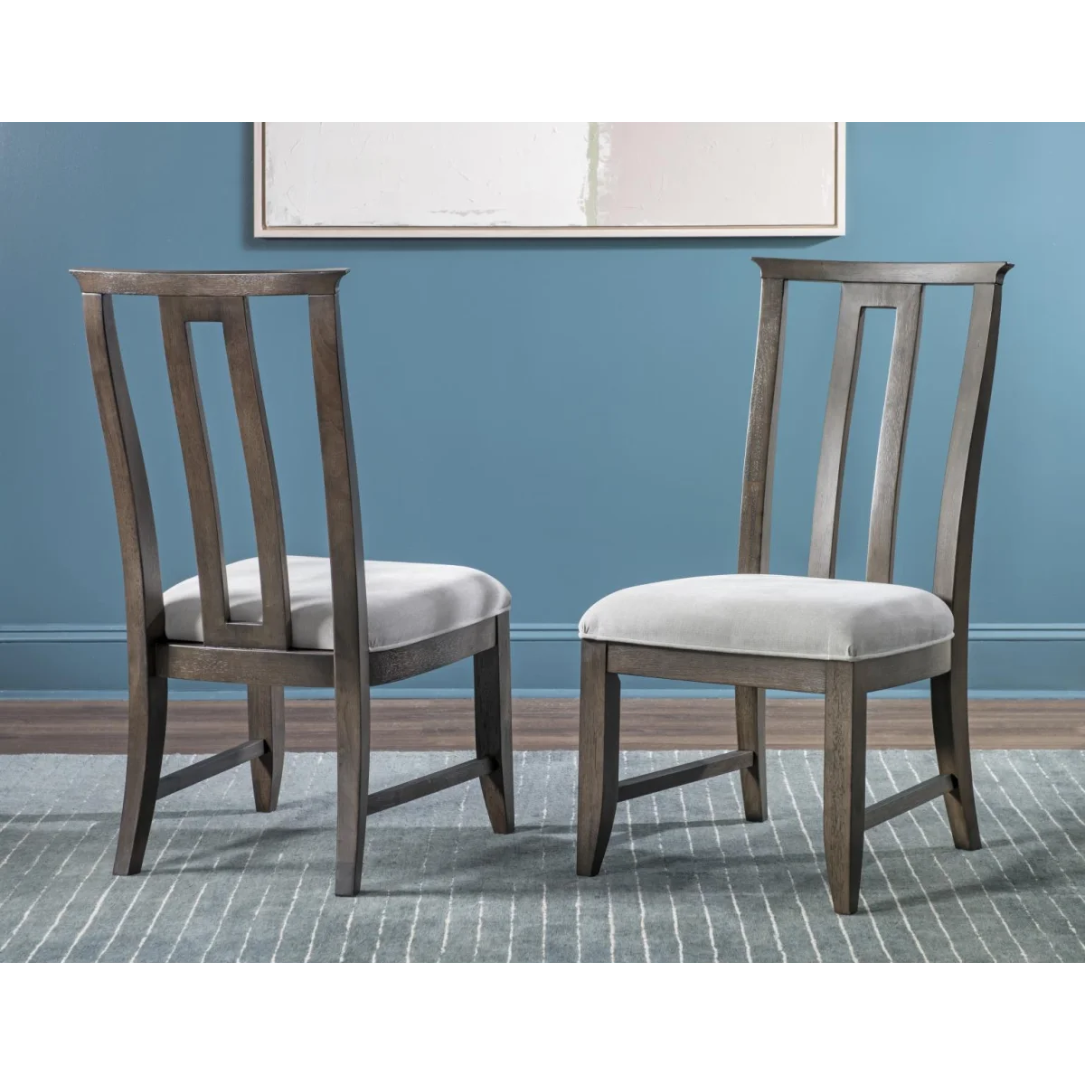 Wood Side Chair Chairs & Benches Brown 7