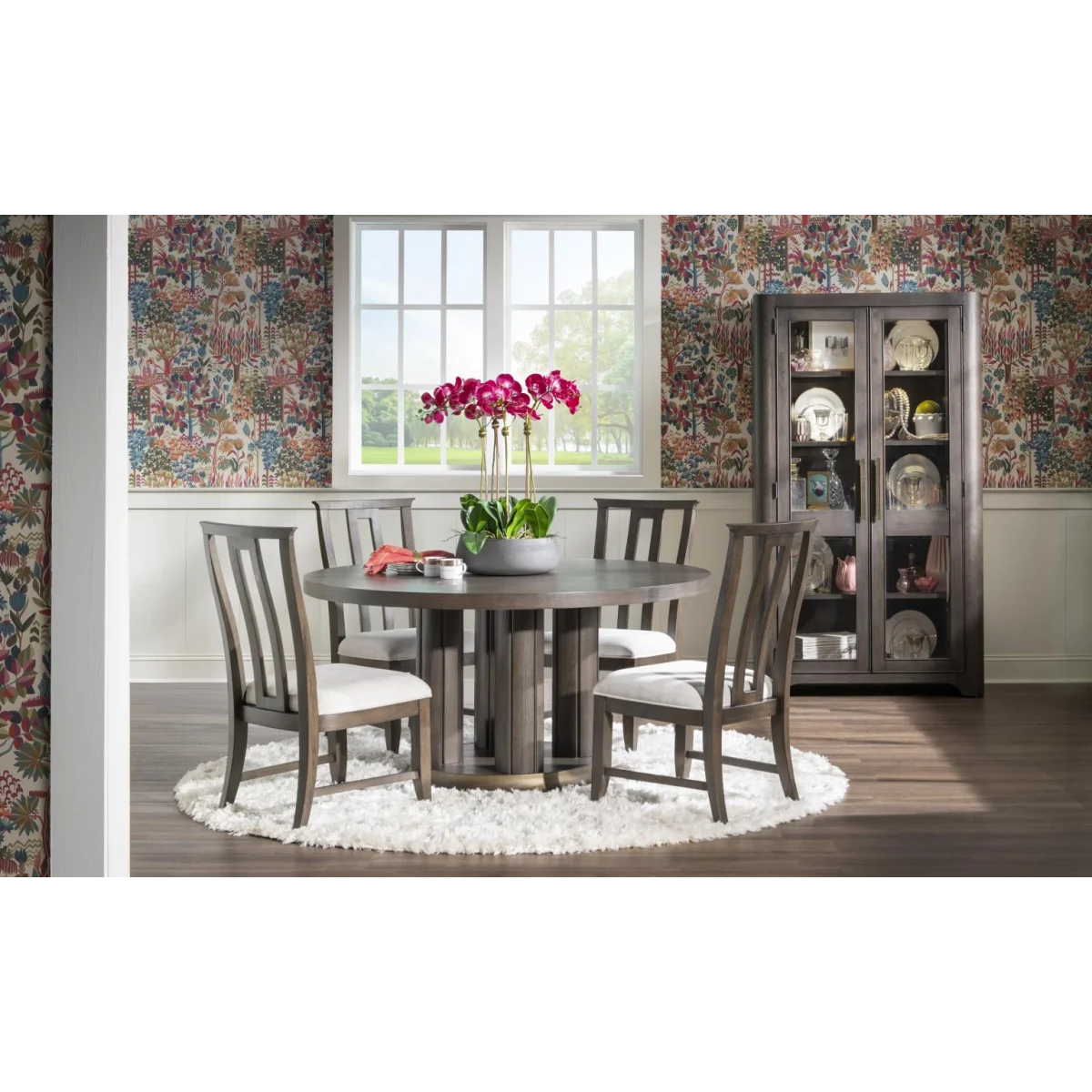 Wood Side Chair Chairs & Benches Brown 8
