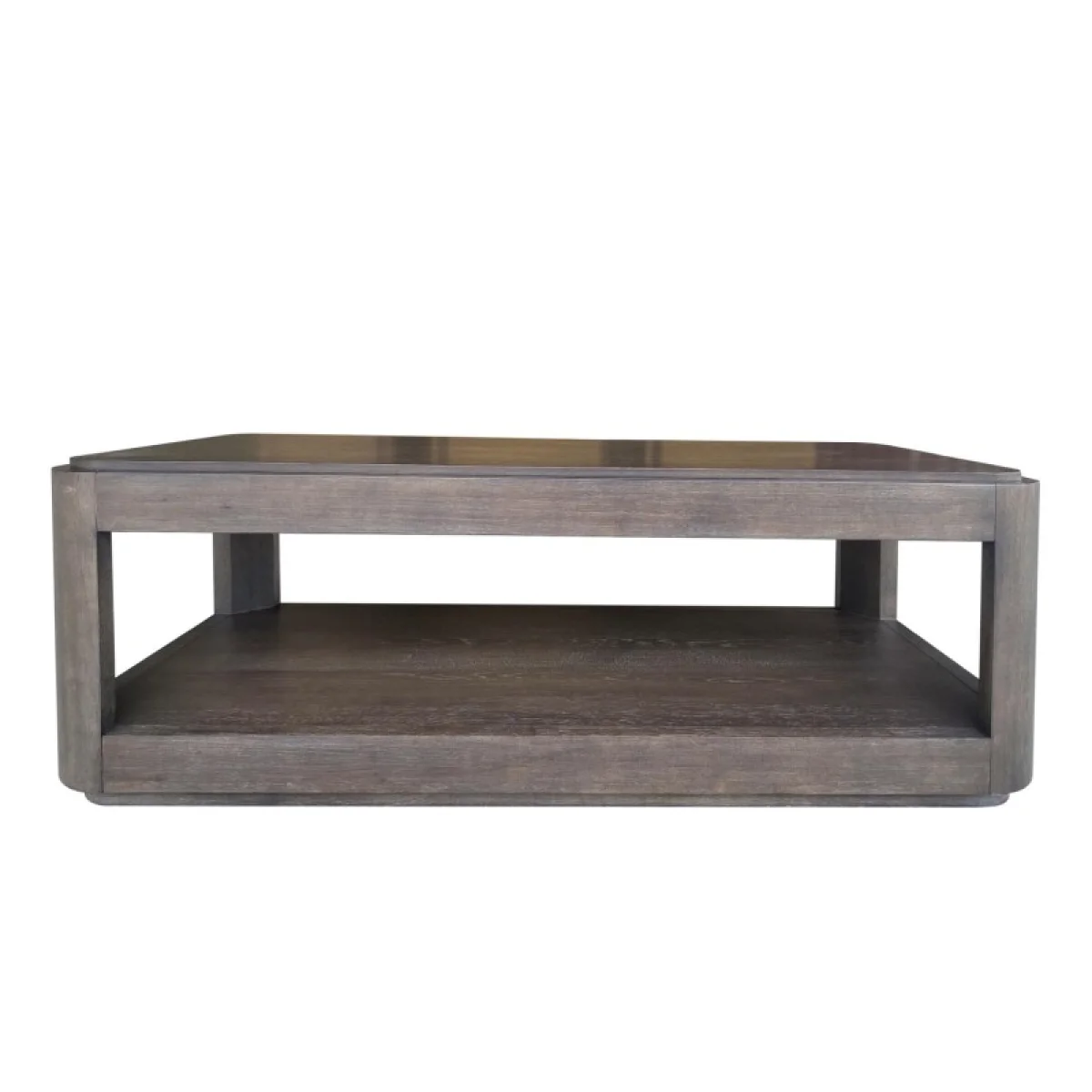Rect Cocktail Table With Wood Top Cocktail & Coffee Tables Brown 6